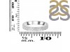 Plain Silver Ring PS-RDR-519.