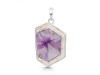 Star Amethyst Slice Pendant-SP STA-1-123