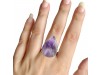 Amethyst Lace Agate Adjustable Ring-ADJ-R ALA-2-109