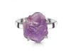 Amethyst Rough Ring-R-Size-8 AMT-2-158