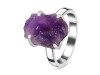 Amethyst Rough Ring-R-Size-7 AMT-2-180