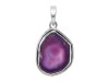 Agate (Purple) Pendant-SP APU-1-21