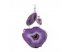 Agate (Purple) Pendant-SP APU-1-97