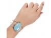 Aquamarine Cuff Bracelet-S AQM-10-14