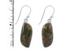 Blood Stone Earring-E BDS-3-26