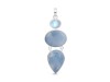 Blue Opal/Moonstone Pendant-2SP BLO-1-61