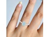 Blue Chalcedony Ring BLX-RDR-241.