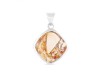 Brecciated Mookaite Pendant-SP BRM-1-84