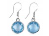 Blue Topaz Earring BTZ-3-5