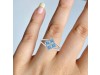 Blue Topaz Ring BTZ-RDR-428.