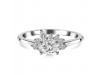 Crystal & White Topaz Ring CST-RDR-2418.