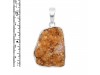 Citrine Druzy Pendant-SP CTD-1-68