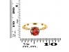 Garnet & White Topaz Ring GAR-RR-426.