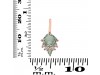 Green Amethyst & White Topaz Pendant GRA-RDP-729.