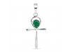 Green Onyx Ankh Pendant GRO-RDN-168.