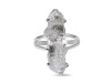 Petroleum Herkimer Diamond Rough Ring-R-Size-8 HDP-2-192