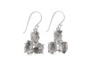 Petroleum Herkimer Diamond Rough Earring-2E HDP-3-120