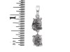  Herkimer Diamond Pendant-2SP HKD-1-113