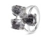 Herkimer Diamond Rough Ring-2R-Size-7 HKD-2-262