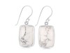 Howlite Earring-E HOW-3-49