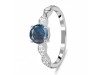 Labradorite & White Topaz Ring LBD-RDR-2288.