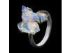 Opal Polished Nugget Ring-R-Size-6 OPL-2-123
