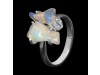Opal Polished Nugget Ring-R-Size-6 OPL-2-194