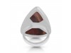 Red Botswana Agate Adjustable Ring-ADJ-R RBA-2-53