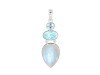 Moonstone Pendant-2SP RBM-1-162