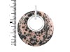 Rhodonite Donut Pendant-SP RDN-1-165