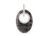 Rhodonite Donut Pendant-SP RDN-1-89