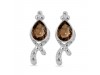 Smoky Stud Earring SMY-RDE-36.