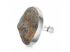 Spectropyrite Druzy Adjustable Ring-ADJ-R SPD-2-149