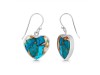 Oyster Turquoise Earring-E TRO-3-56