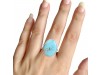 Turquoise Adjustable Ring-ADJ-R TRQ-2-237