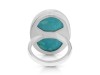 Turquoise Adjustable Ring-ADJ-R TRQ-2-281
