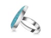 Turquoise Adjustable Ring-ADJ-R TRQ-2-301