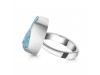 Turquoise Adjustable Ring-ADJ-R TRQ-2-315