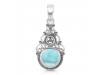 Close Out Larimar Pendant LAR-CO-RDEP-209.