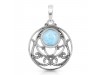 Larimar Pendant LAR-RDEP-84.