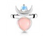 Pink Opal & Moonstone Ring PKO-RDR-2545.