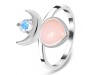 Pink Opal & Moonstone Ring PKO-RDR-2545.