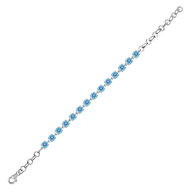 Blue Topaz Bracelet