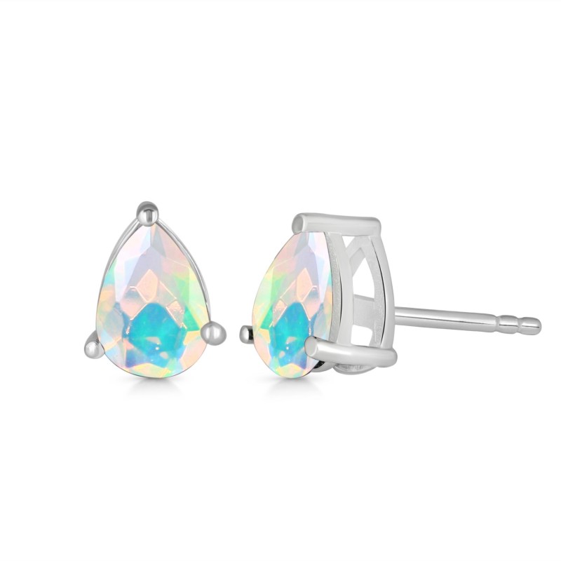 Opal Stud Earring
