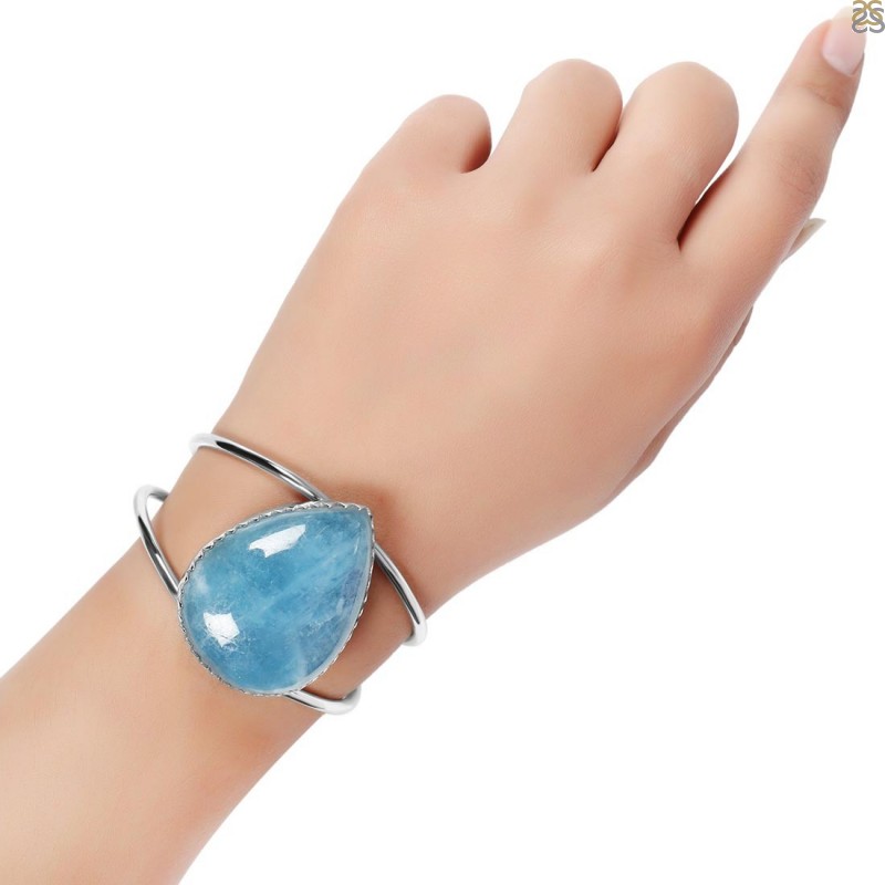 The Alaya Silver Bracelet-Buy Handcrafted Silver Kadas Online — KO Jewellery