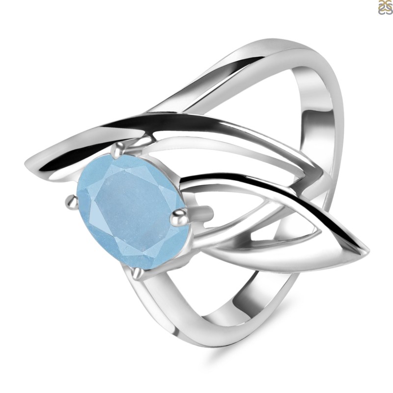 Aquamarine & Diamond Rings | All Diamond.co.uk