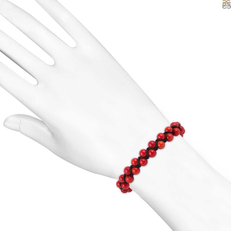 Orfi-M-Ar Red Coral Bracelet - 61572296 - Bernd Wolf