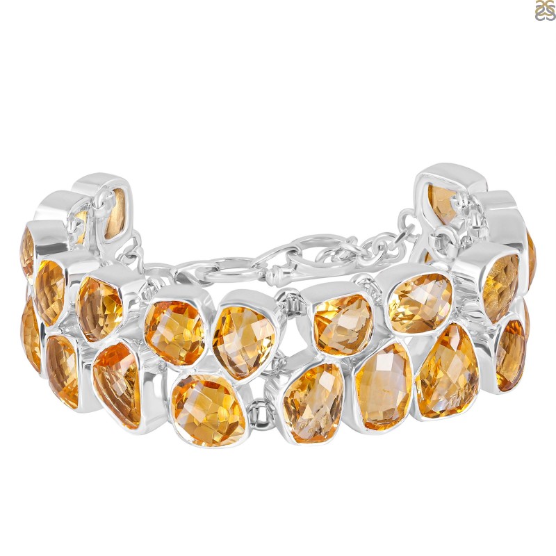 Buy Citrine Bracelet. Yellow Mineral Bead Jewelry. Sun Energy Birthstone.  Gift for Wife Crystals Women Online in India - Etsy