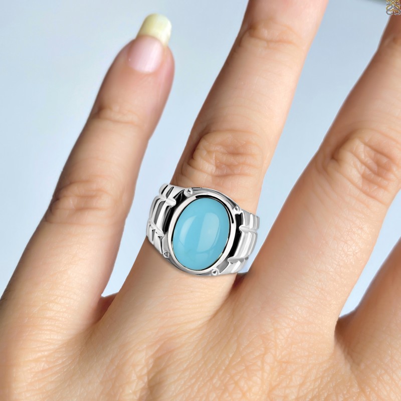 Shopping For A Turquoise Ring | How To Choose One & How To Style – Emily  Amey