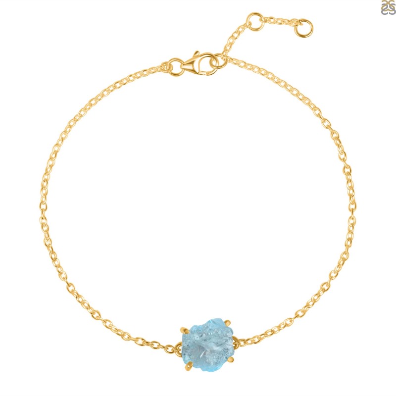 ADBEGAQ2561 Emerald Shape Aquamarine & Diamond Single Row Bracelet | Aspire  Diamonds